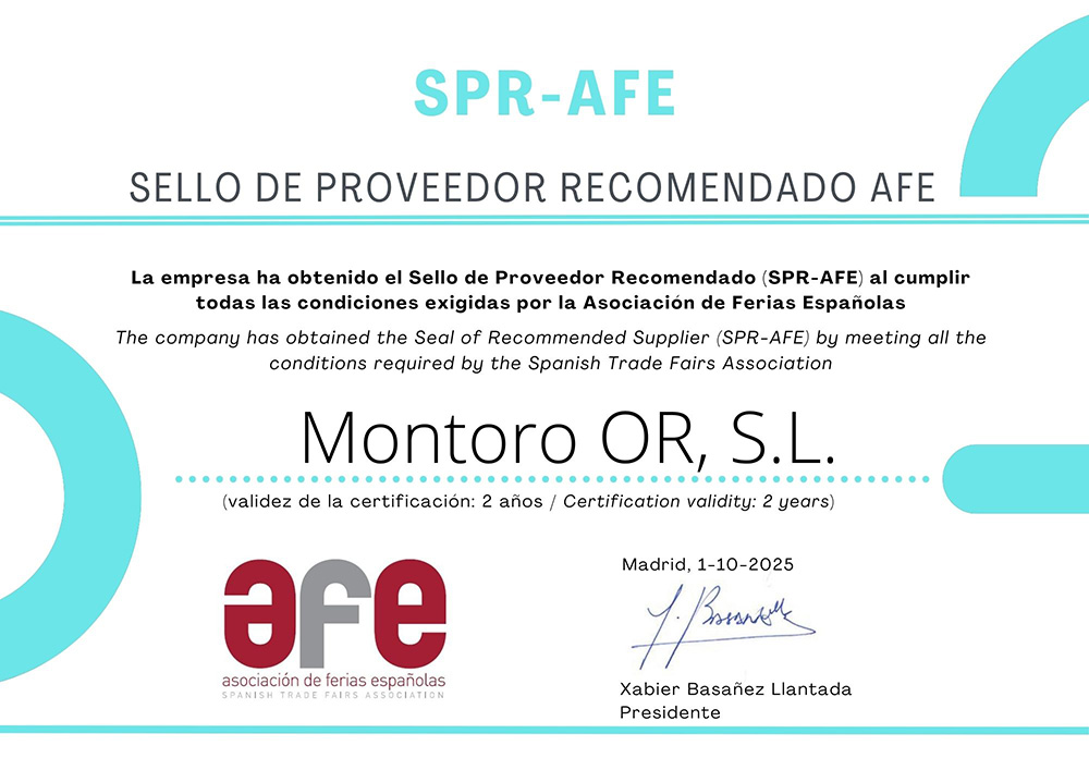 Sello proveedor recomendado AFE
